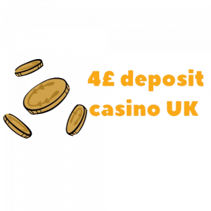 casino deposit £4